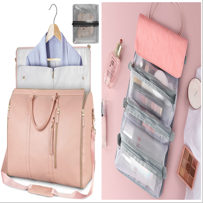 Women's Large Capacity Waterproof Travel Duffle Bag – Foldable Weekender Tote | Sarah Express