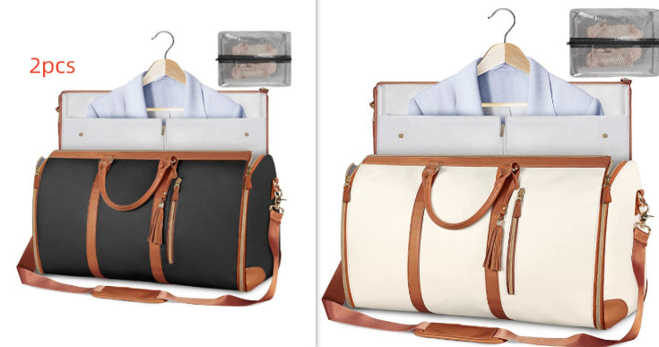 Women's Large Capacity Waterproof Travel Duffle Bag – Foldable Weekender Tote | Sarah Express