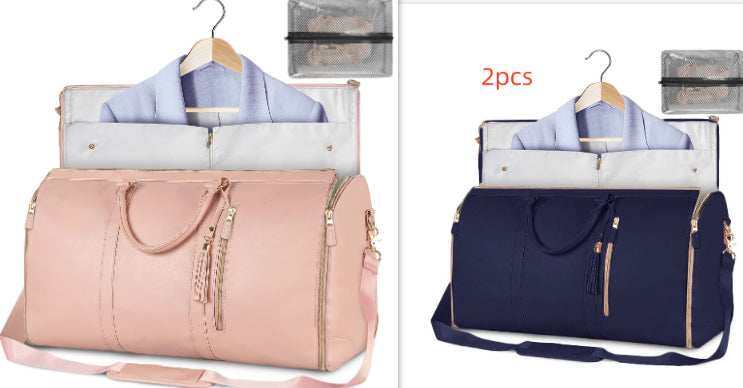 Women's Large Capacity Waterproof Travel Duffle Bag – Foldable Weekender Tote | Sarah Express