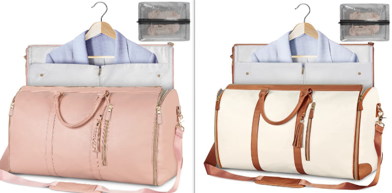 Women's Large Capacity Waterproof Travel Duffle Bag – Foldable Weekender Tote | Sarah Express