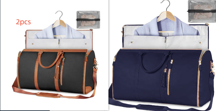 Women's Large Capacity Waterproof Travel Duffle Bag – Foldable Weekender Tote | Sarah Express