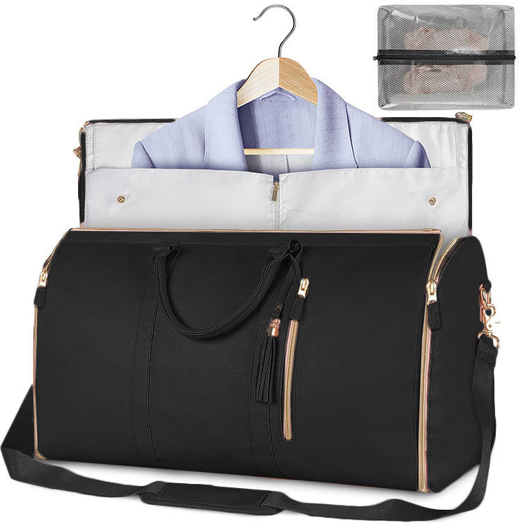 Women's Large Capacity Waterproof Travel Duffle Bag – Foldable Weekender Tote | Sarah Express