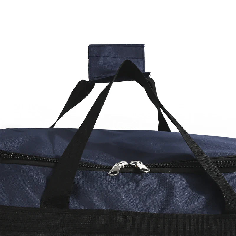 Large Capacity Travel Duffle Bag - Multi-Pocket Sports and Outdoor Weekend Bag with Zipper Closure