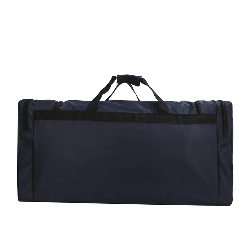 Large Capacity Travel Duffle Bag - Multi-Pocket Sports and Outdoor Weekend Bag with Zipper Closure