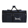 Large Capacity Travel Duffle Bag - Multi-Pocket Sports and Outdoor Weekend Bag with Zipper Closure