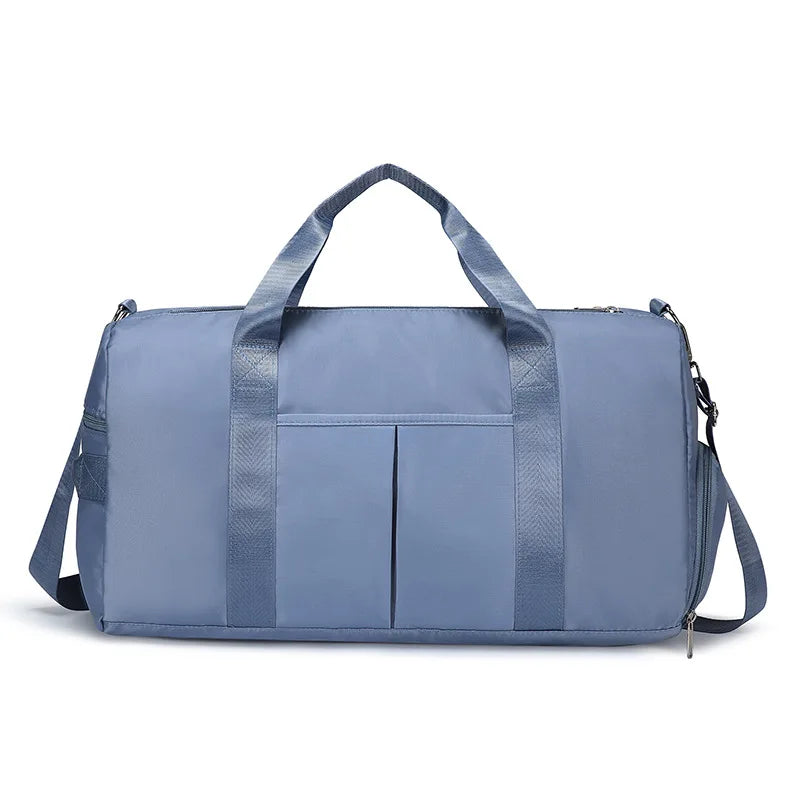 Waterproof Gym and Travel Bag with Dry-Wet Separation — Large Capacity Yoga Duffle for Women and Men