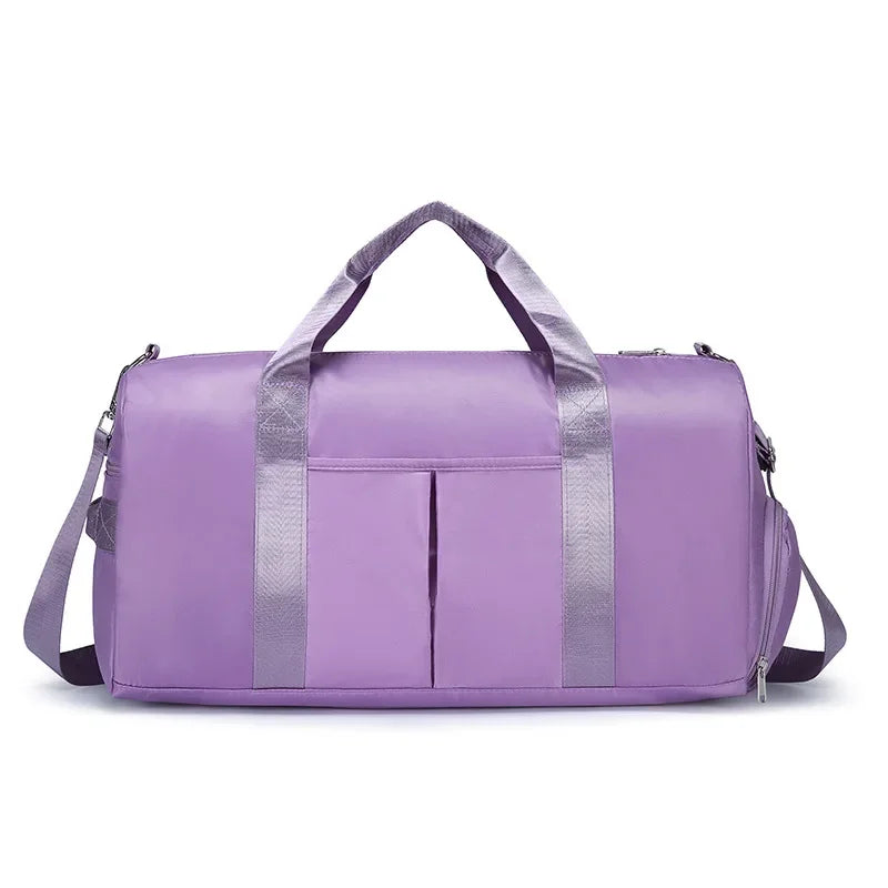 Waterproof Gym and Travel Bag with Dry-Wet Separation — Large Capacity Yoga Duffle for Women and Men