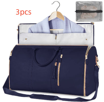 Women's Large Capacity Waterproof Travel Duffle Bag – Foldable Weekender Tote | Sarah Express