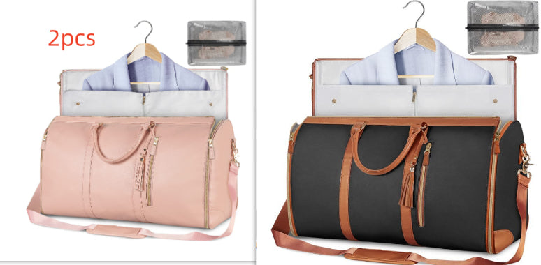Women's Large Capacity Waterproof Travel Duffle Bag – Foldable Weekender Tote | Sarah Express