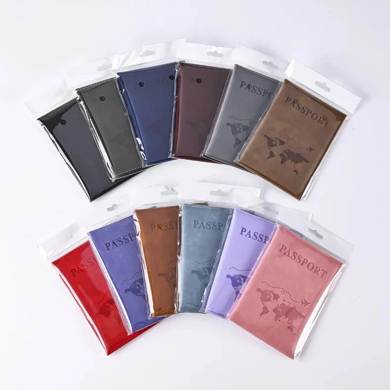 Colorful Passport Holder | Travel Wallet and Protective Cover