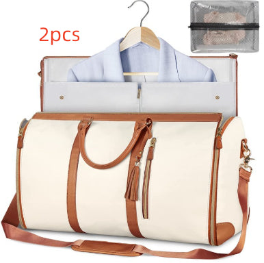 Women's Large Capacity Waterproof Travel Duffle Bag – Foldable Weekender Tote | Sarah Express