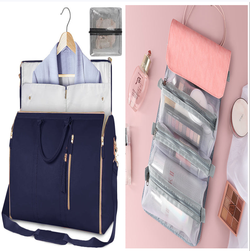 Women's Large Capacity Waterproof Travel Duffle Bag – Foldable Weekender Tote | Sarah Express