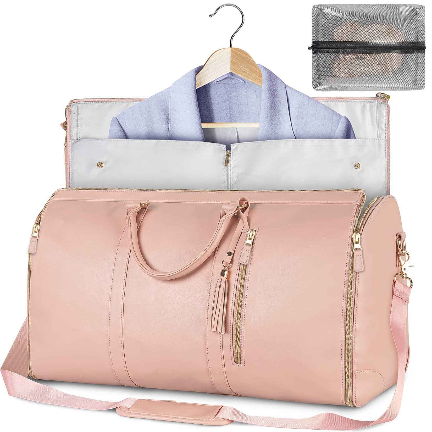 Women's Large Capacity Waterproof Travel Duffle Bag – Foldable Weekender Tote | Sarah Express
